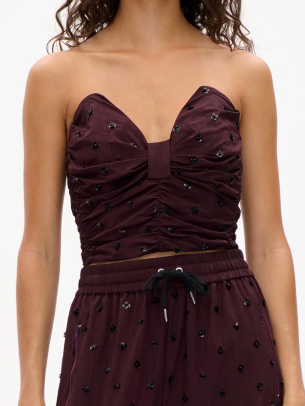 NWT  BAUM UND PFERDGARTEN MEILA STRAPLESS TOP